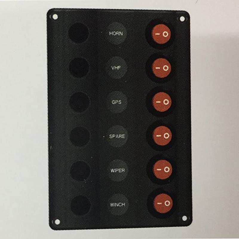 Sealux Switch Panel Sigortalı 6'lı