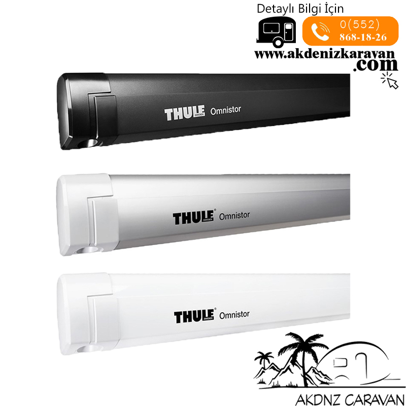 Thule Omnistor 5200 Kasetli Tente Duvar Montajlı (4.52 x 2.50 cm)